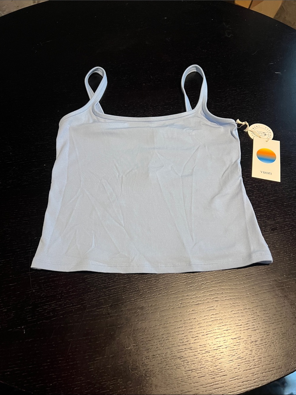 Vuori tank. New with tags. Light blue . XS